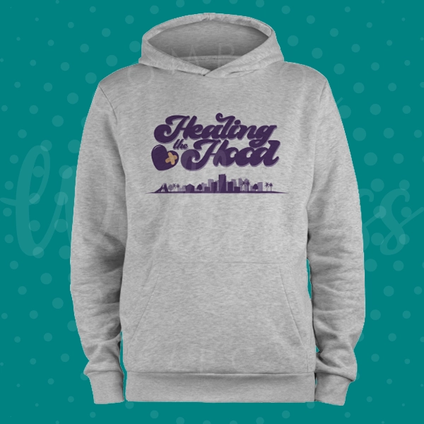 Compton Wellness Collective Healing the Hood Merch - Hoodie