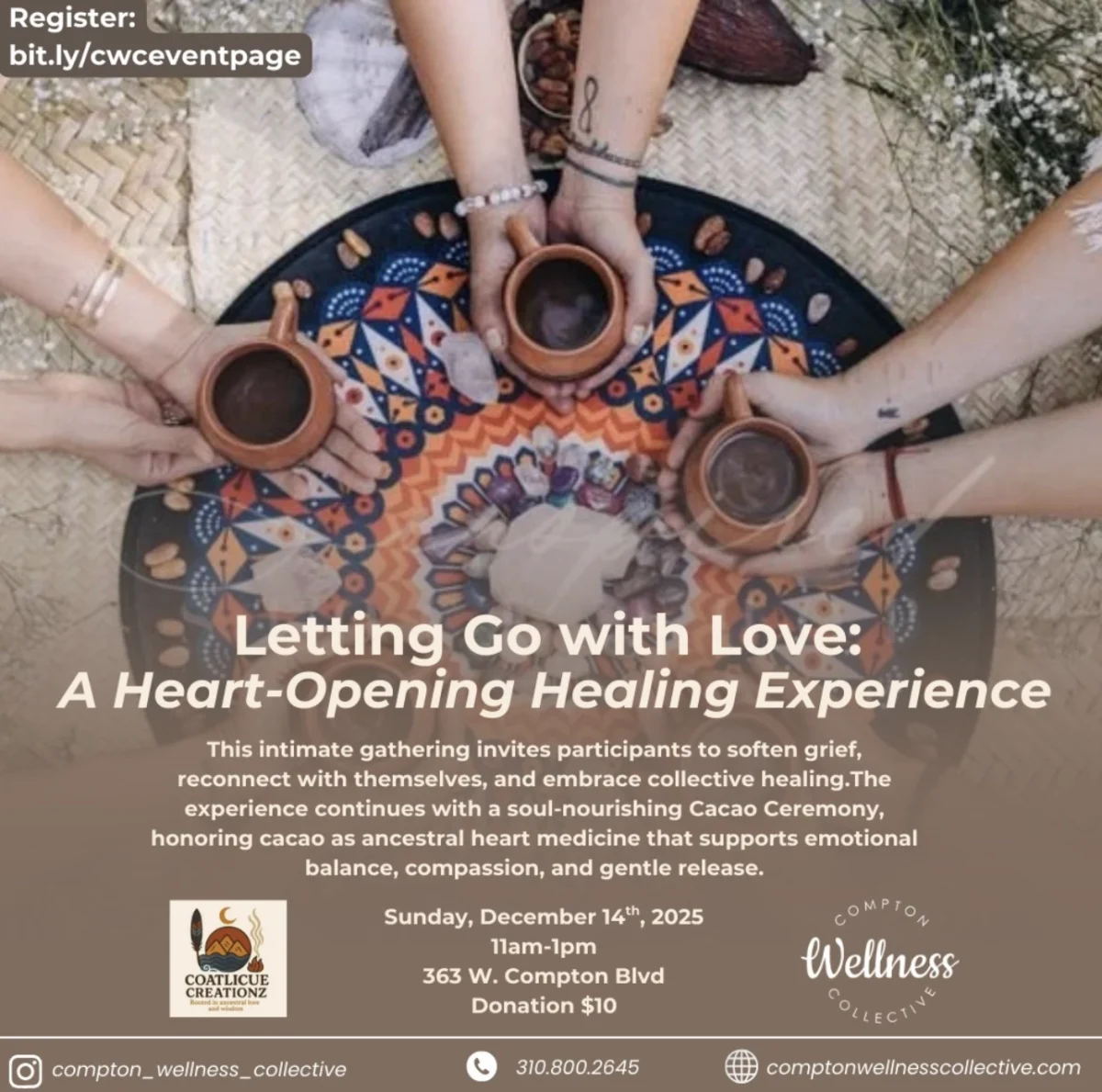 Letting Go with Love - A heart-opening healing experience event